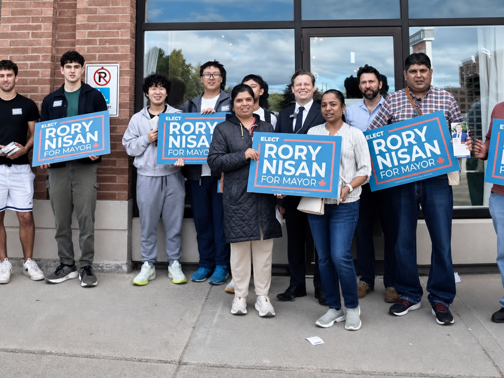 Rory Nisan — Mayor for Burlington